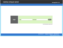 Tablet Screenshot of data.cinquesensi.it