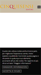 Mobile Screenshot of cinquesensi.it